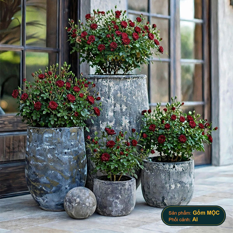 4230 Men Mỹ Thuật Tulip Trơn 52x52x75