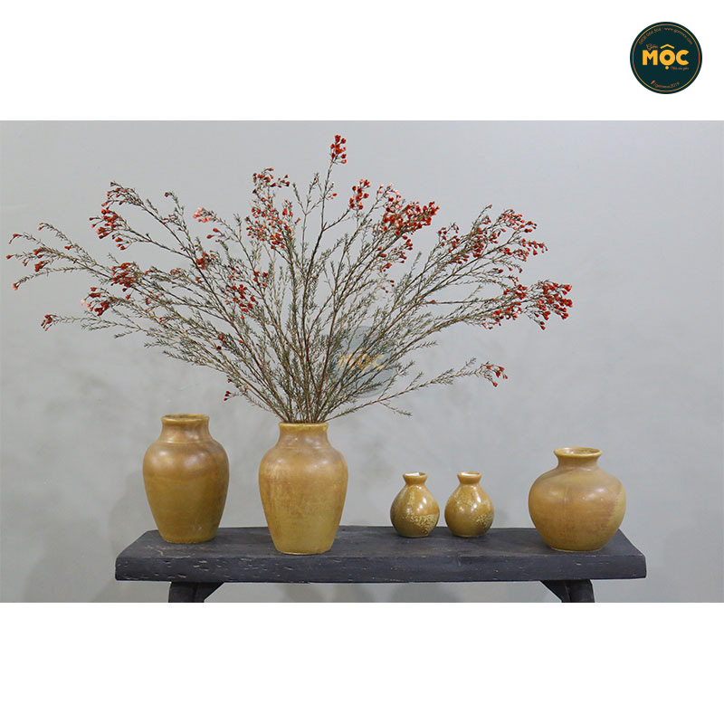 Cắm Hoa Tươi | Mờ | 3584 Bình Hoa Bốn Mùa 11x11x14 M5
